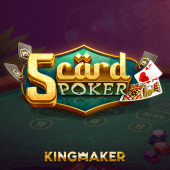 5 Card Poker color game online