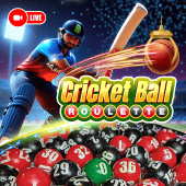 Cricket Ball Roulette color game online